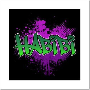 Habibi Graffiti Posters and Art